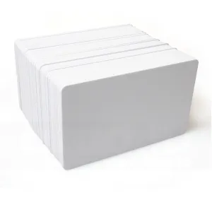 Cartes PVC Branco Padro CR-80 - 500 unidades