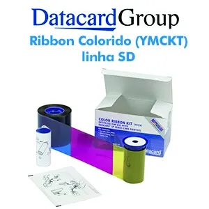 Ribbon Colorido de 250 impresses (YMCKT)  para impressoras SD160 e SD260 