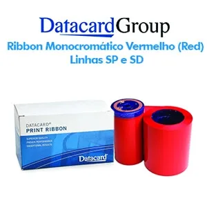 Ribbon Monocromtico Vermelho (Red) - Linhas SP e SD